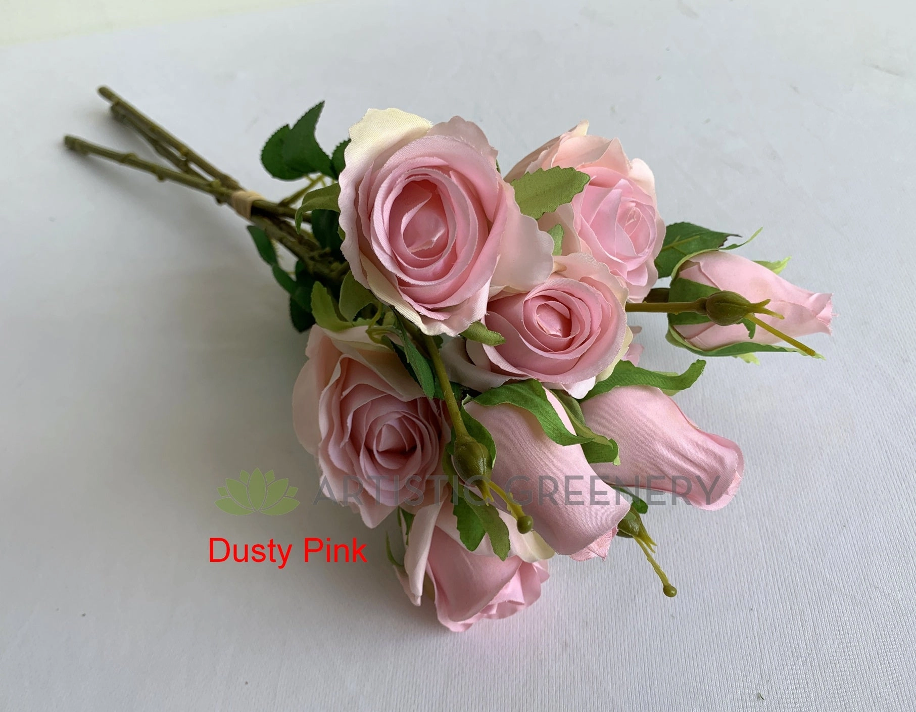 SP0405 Garden Rose Bunch 44cm 4 colours