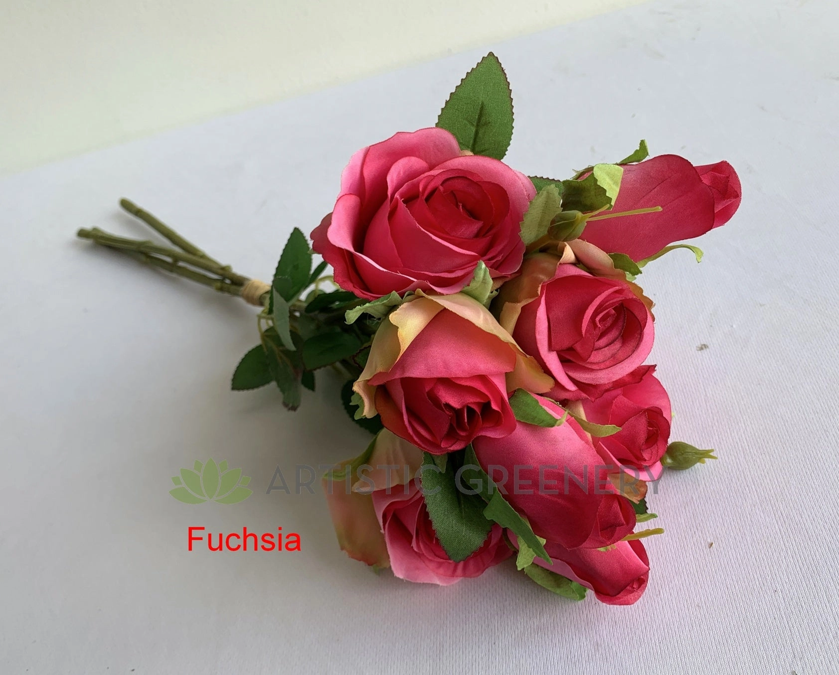 SP0405 Garden Rose Bunch 44cm 4 colours