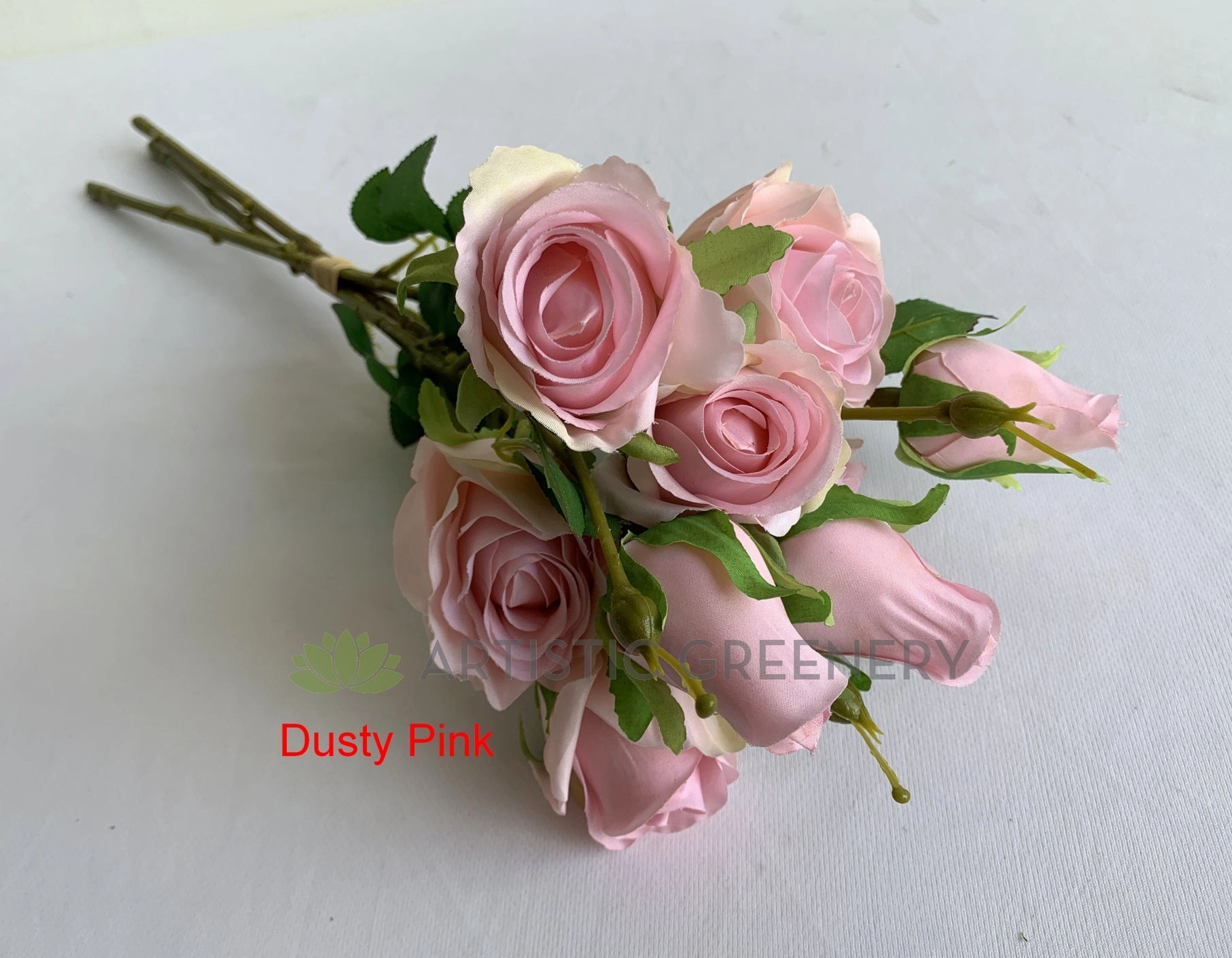 SP0405 Garden Rose Bunch 44cm 4 colours