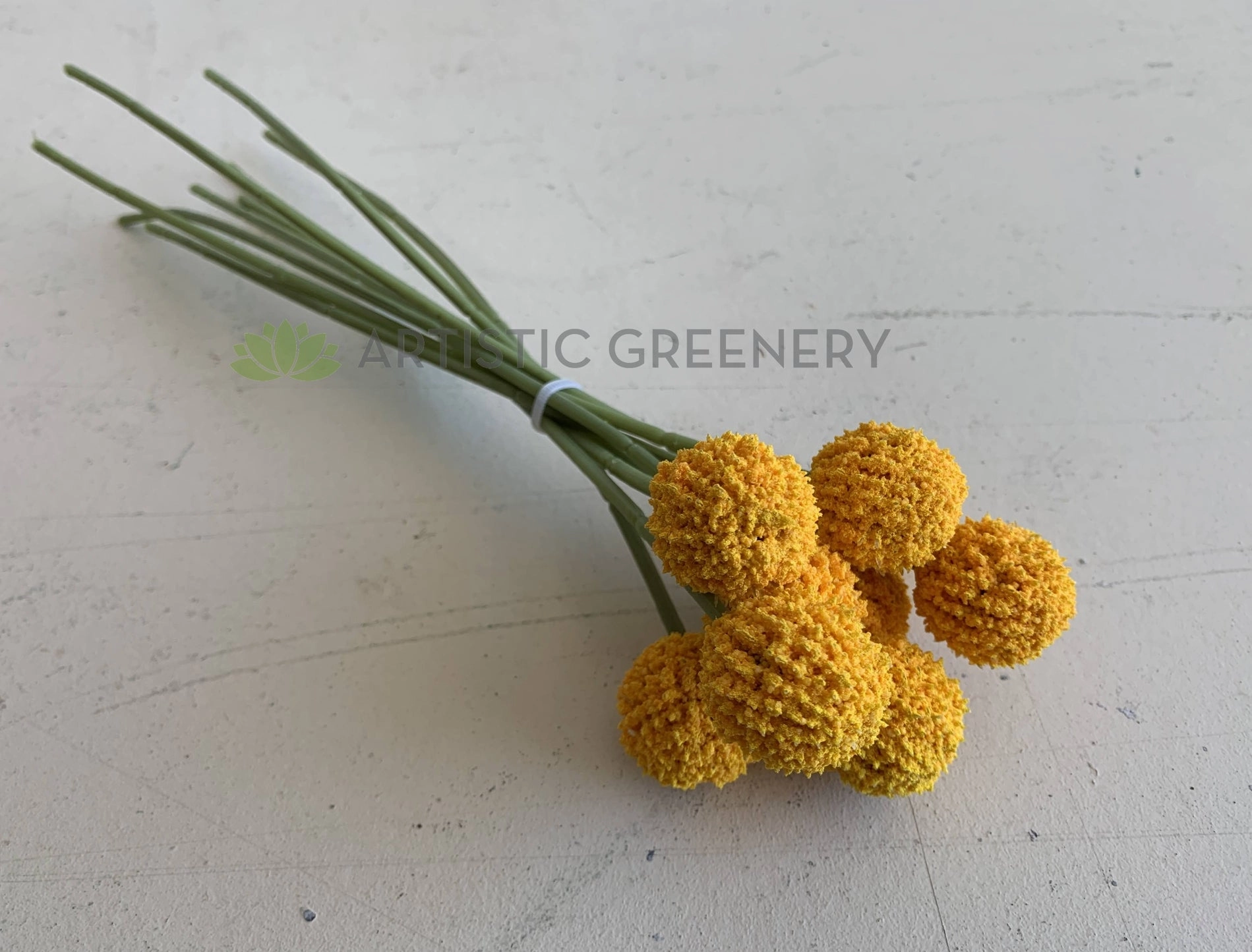 SP0406 Craspedia / Billy Button 24cm Yellow