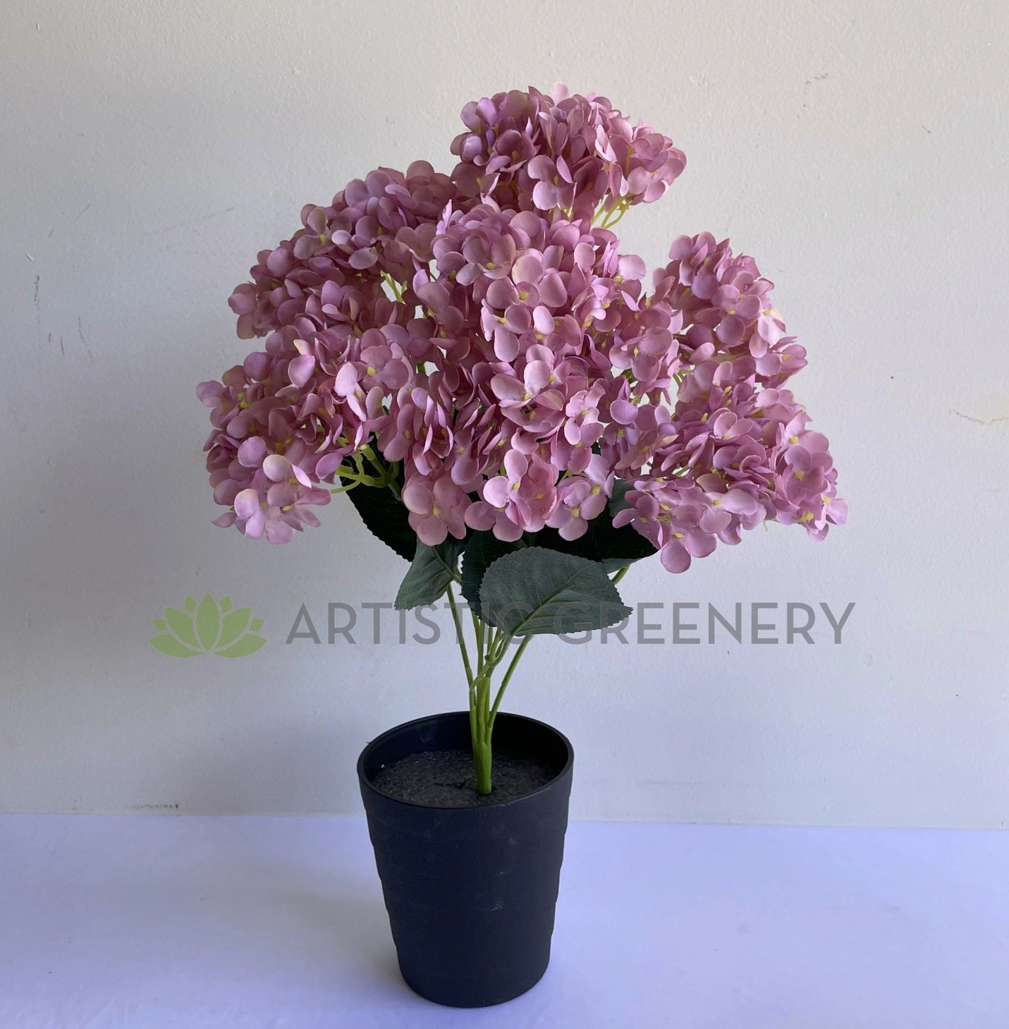 SP0412 Hydrangea Bunch 52cm Lilac