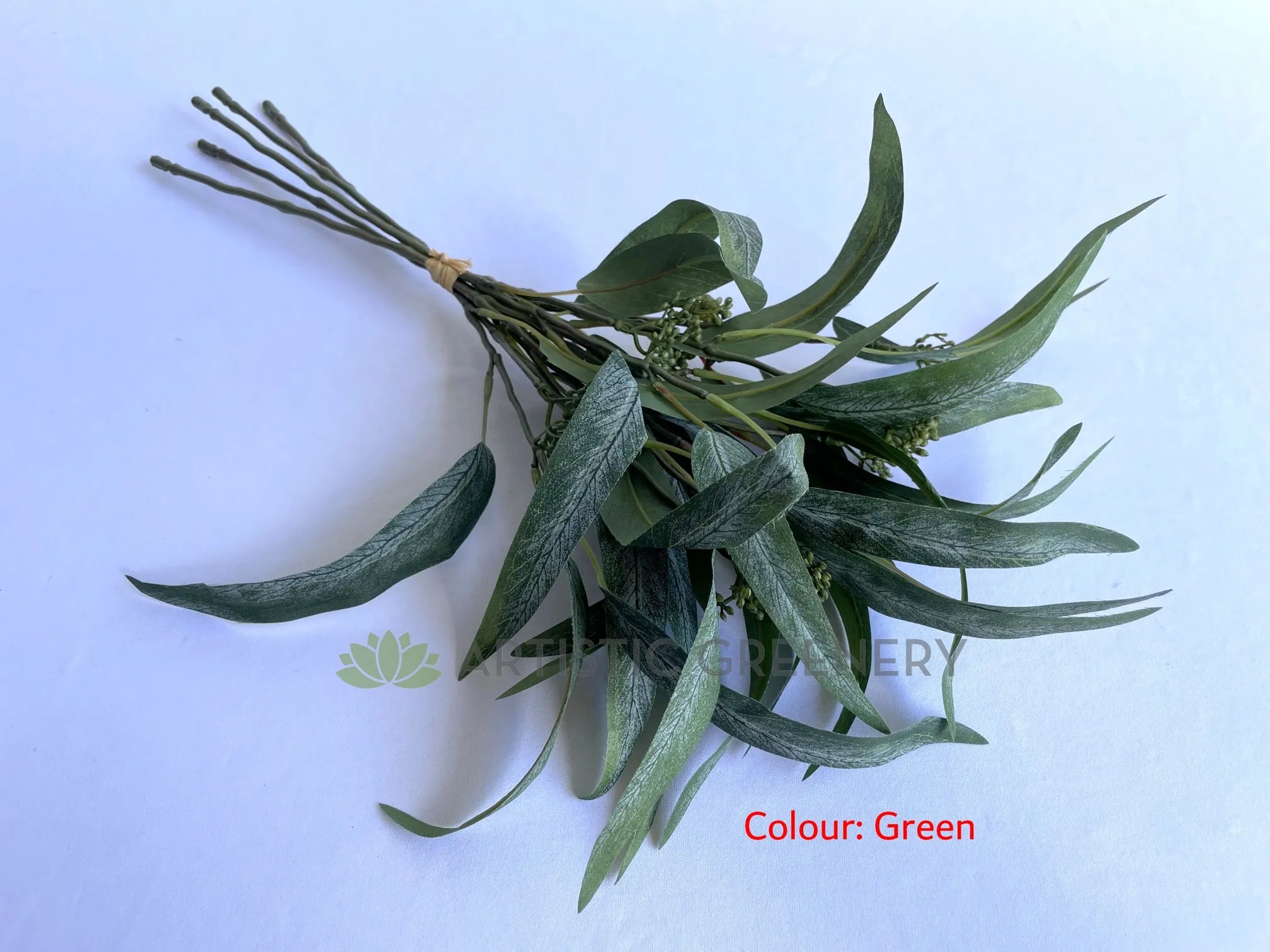 SP0424 Gum Leaf / Eucalyptus Foliage Bunch 54cm4 Colours
