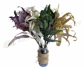 SP0424 Gum Leaf / Eucalyptus Foliage Bunch 54cm4 Colours indoor plant stand  