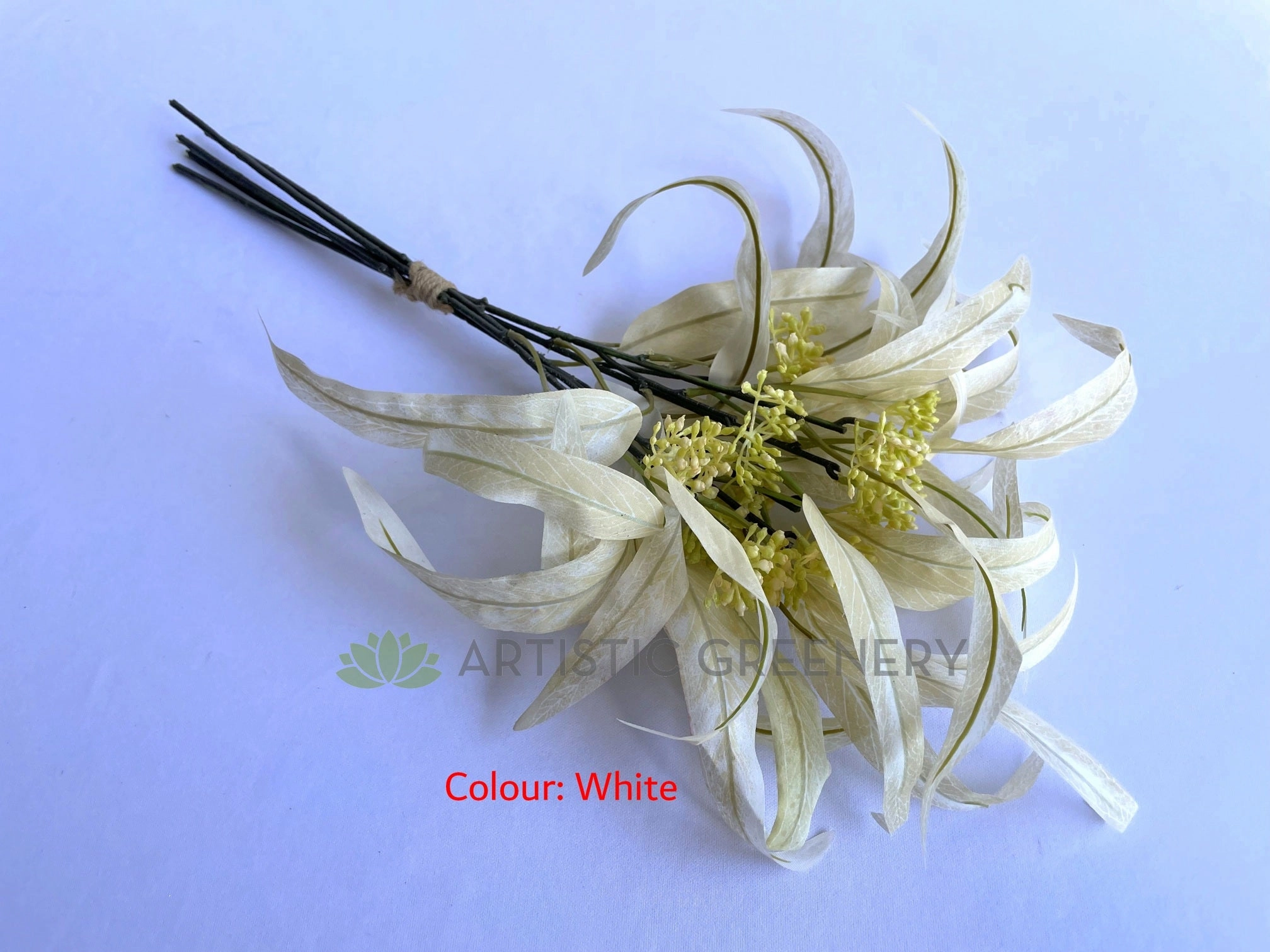 SP0424 Gum Leaf / Eucalyptus Foliage Bunch 54cm4 Colours