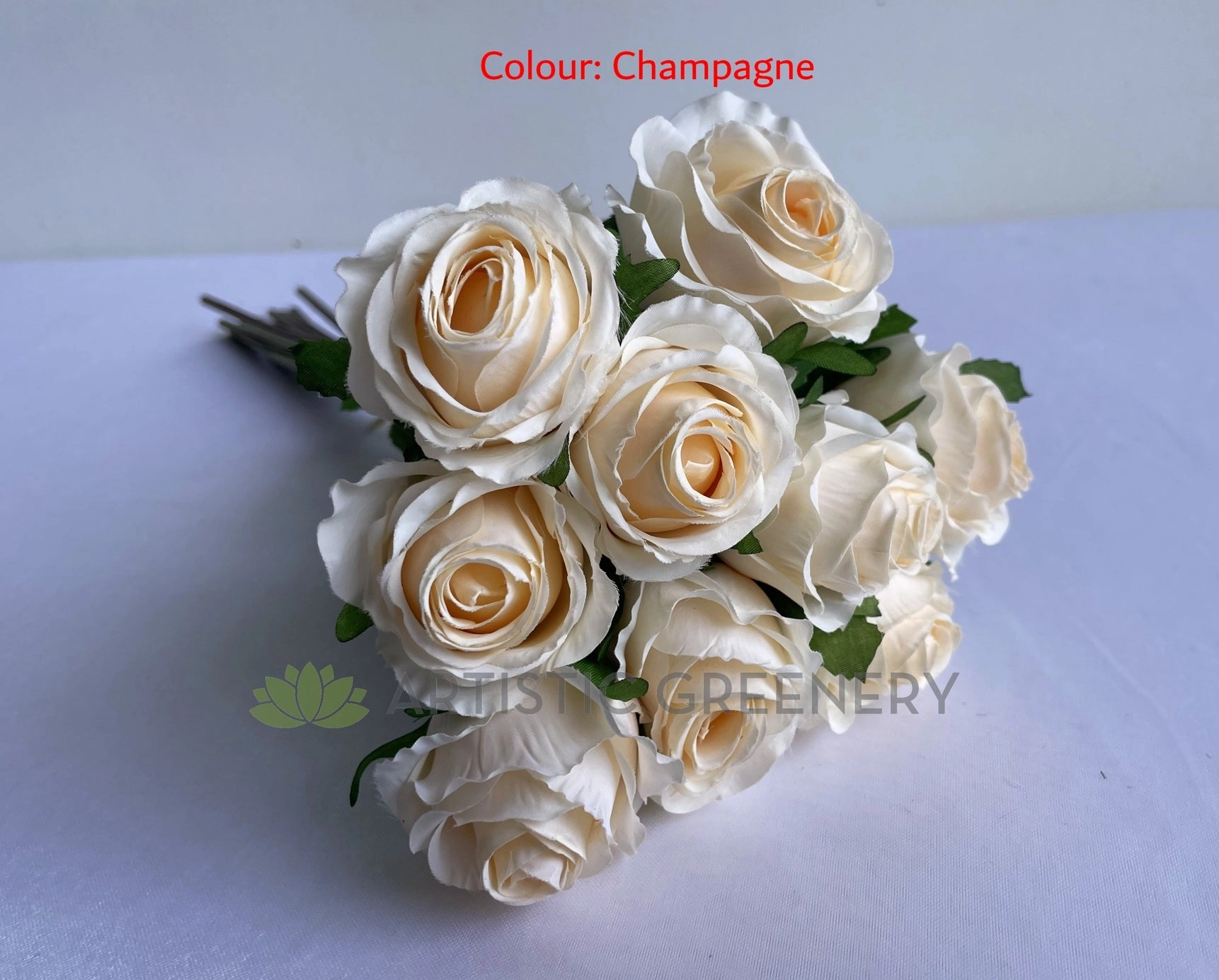 SP0440 Rose Posy 40cm (9 Stems) 5 Colours