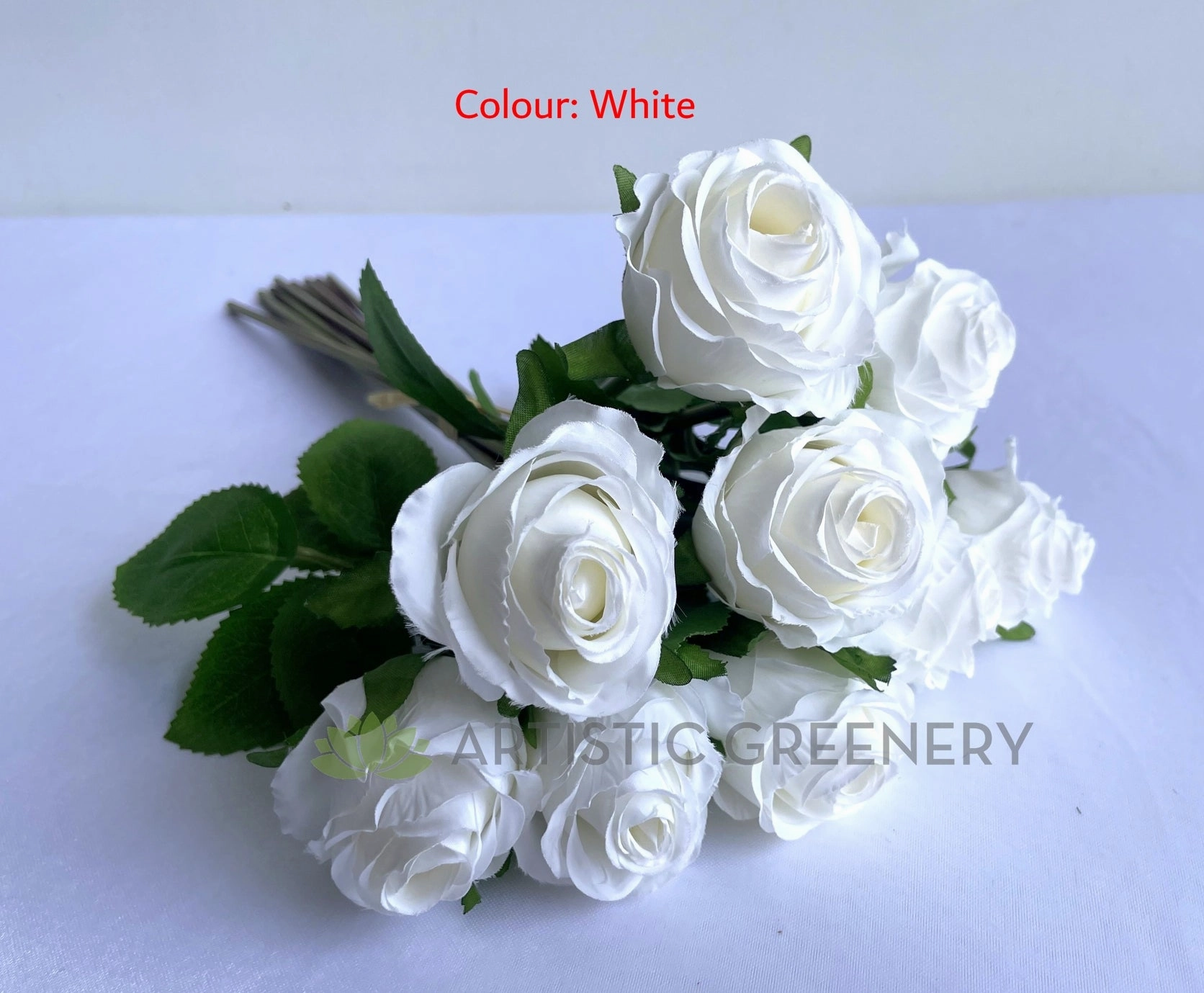 SP0440 Rose Posy 40cm (9 Stems) 5 Colours