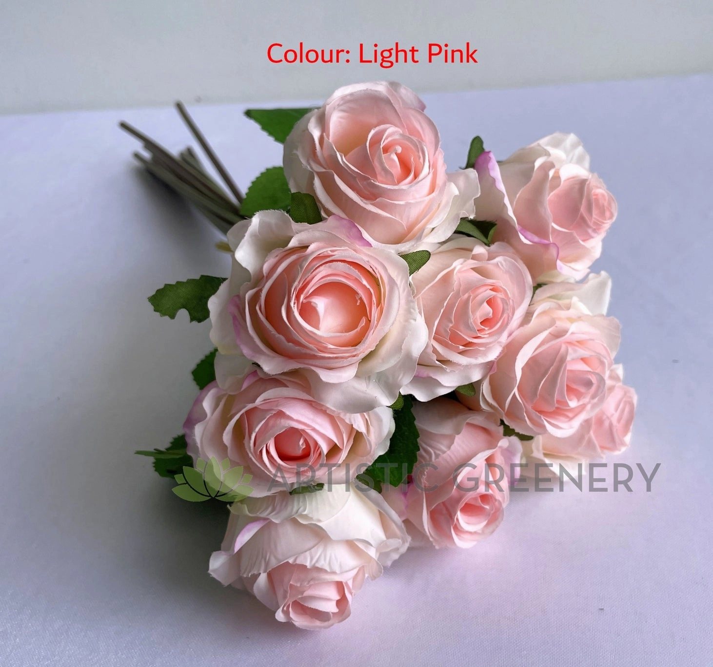 SP0440 Rose Posy 40cm (9 Stems) 5 Colours
