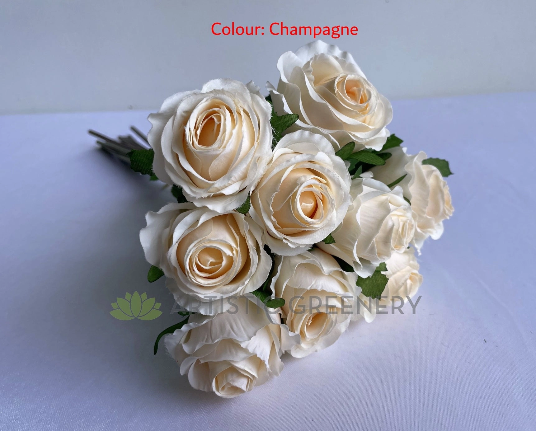 SP0440 Rose Posy 40cm (9 Stems) 5 Colours