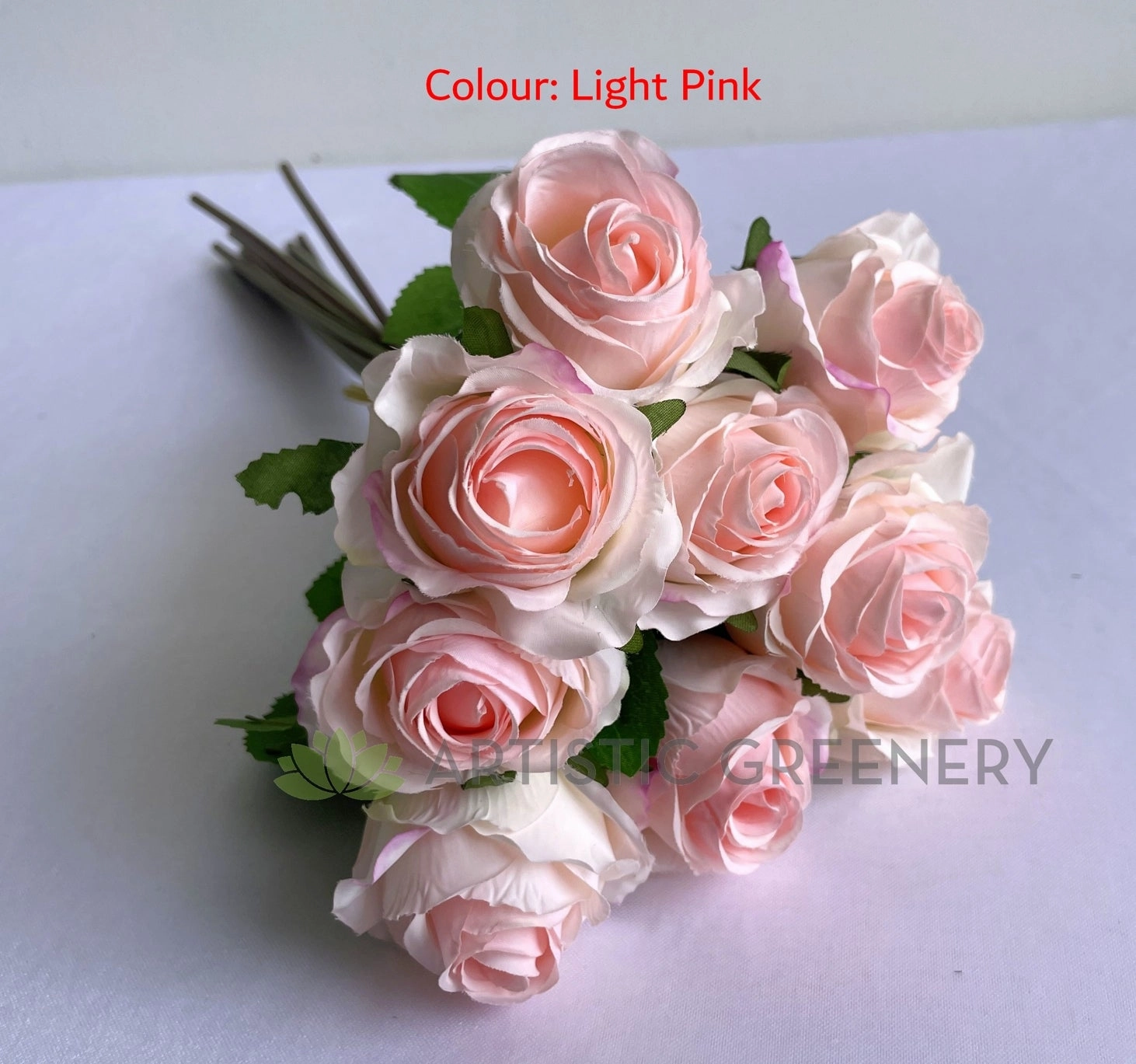 SP0440 Rose Posy 40cm (9 Stems) 5 Colours
