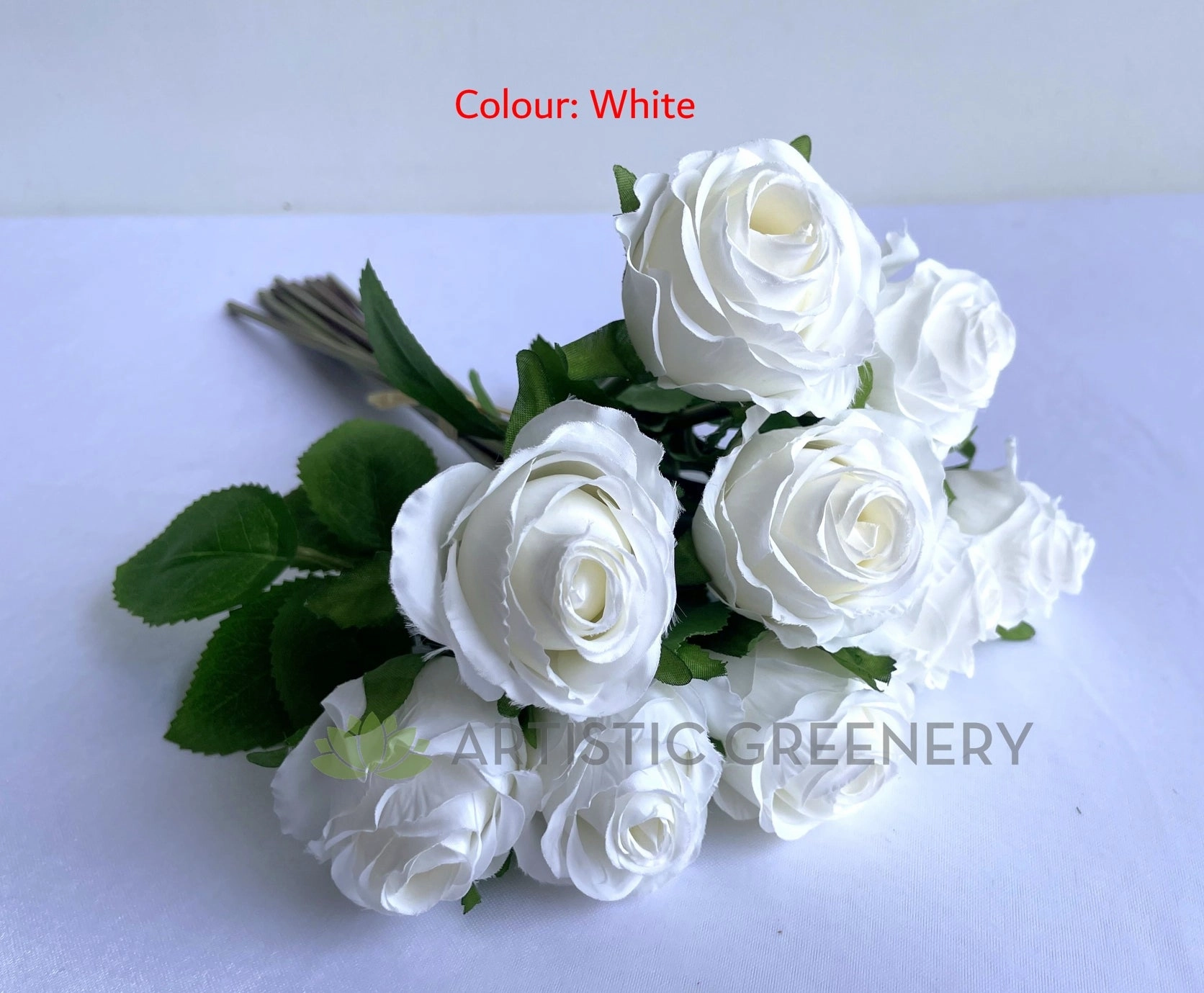 SP0440 Rose Posy 40cm (9 Stems) 5 Colours