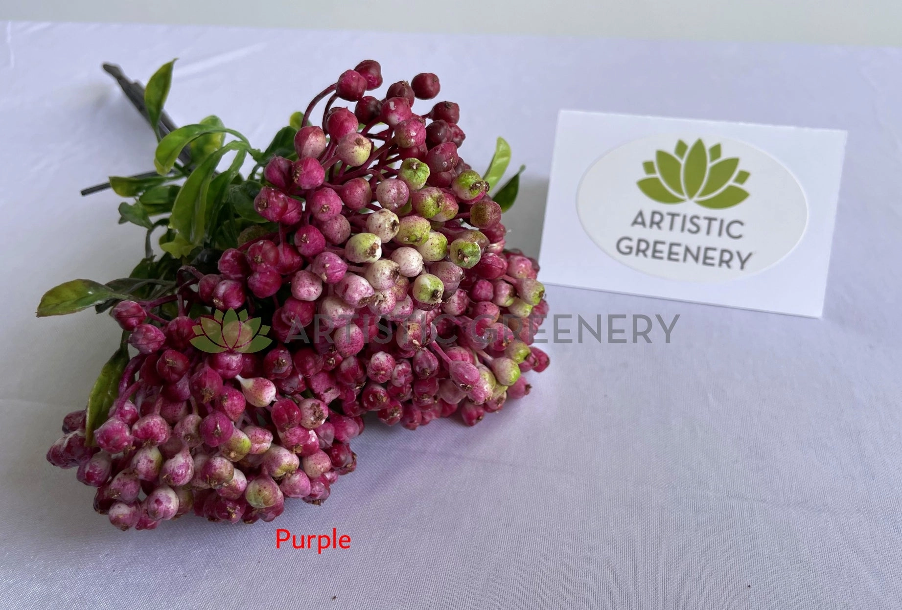 SP0444 Hypericum Buds 33cm (3 stems) Available in 4 Colours