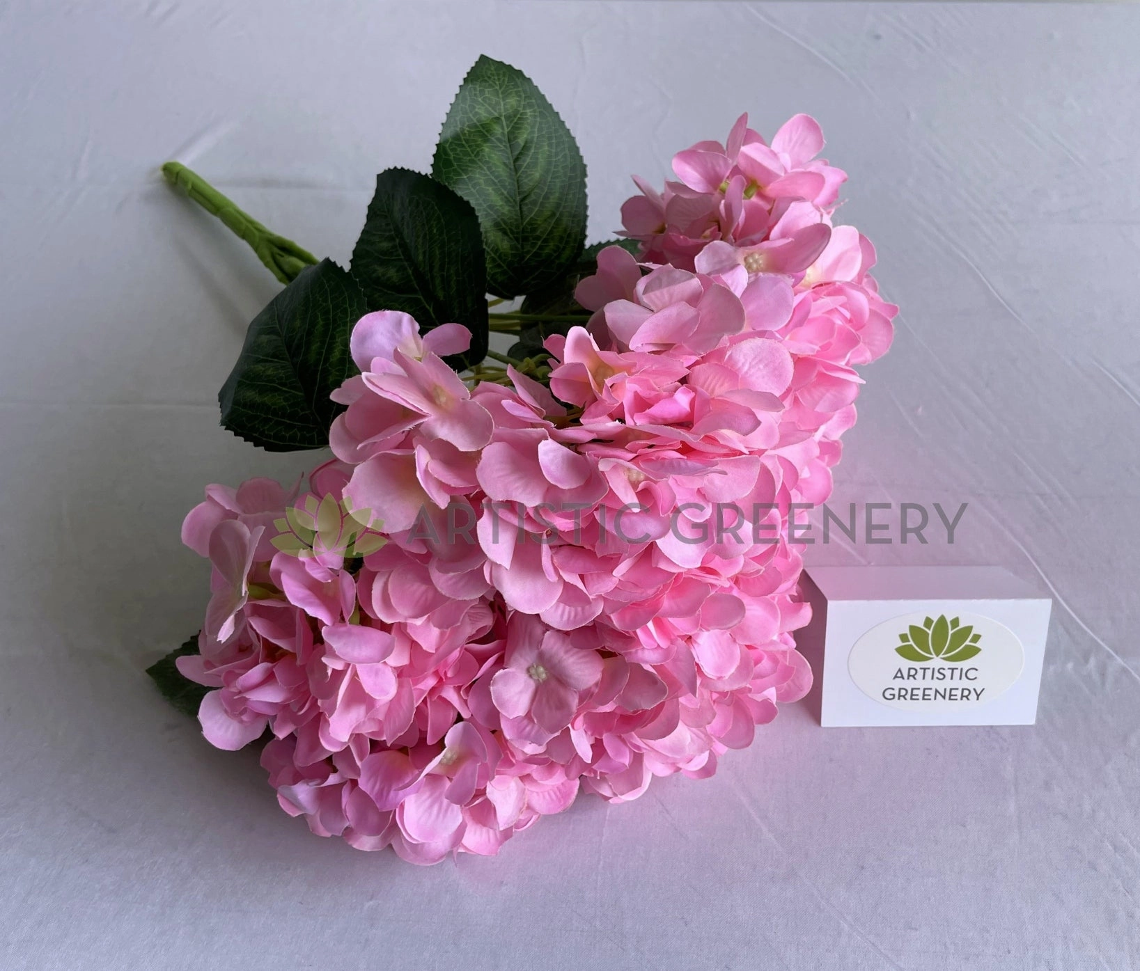 SP0446 Hydrangea Bunch 48cm Pink