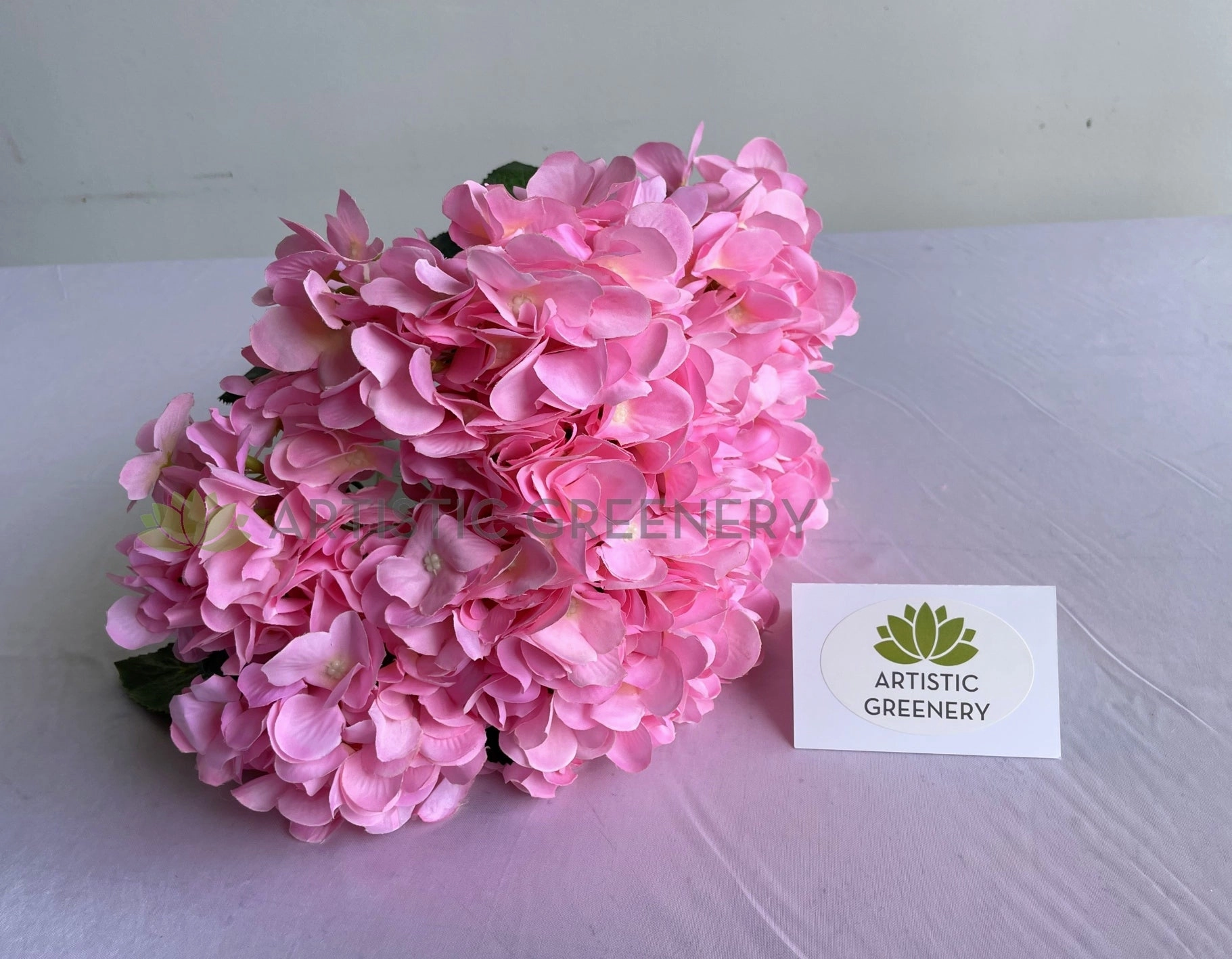 SP0446 Hydrangea Bunch 48cm Pink