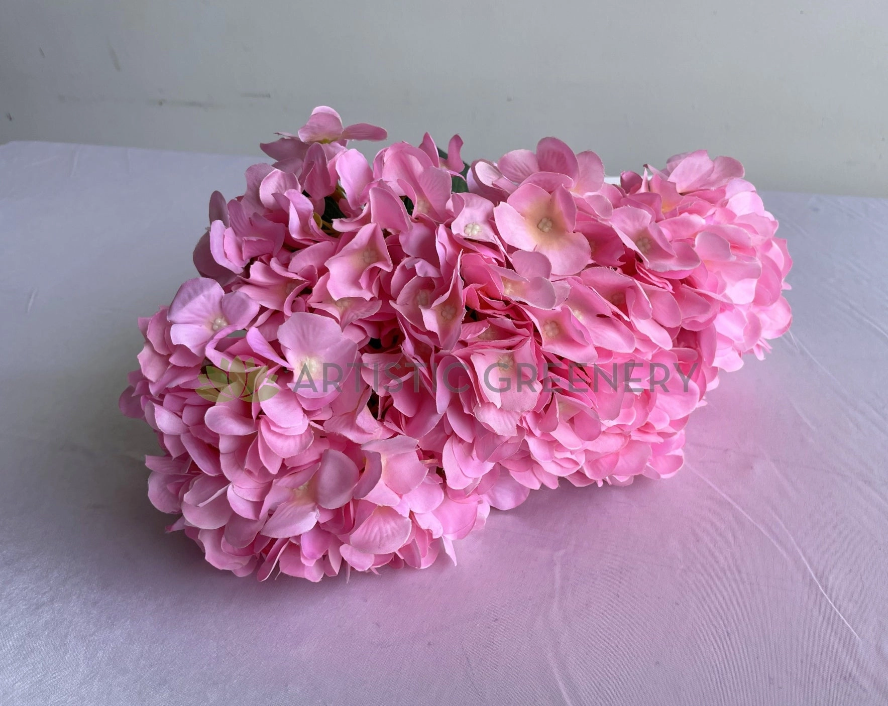 SP0446 Hydrangea Bunch 48cm Pink