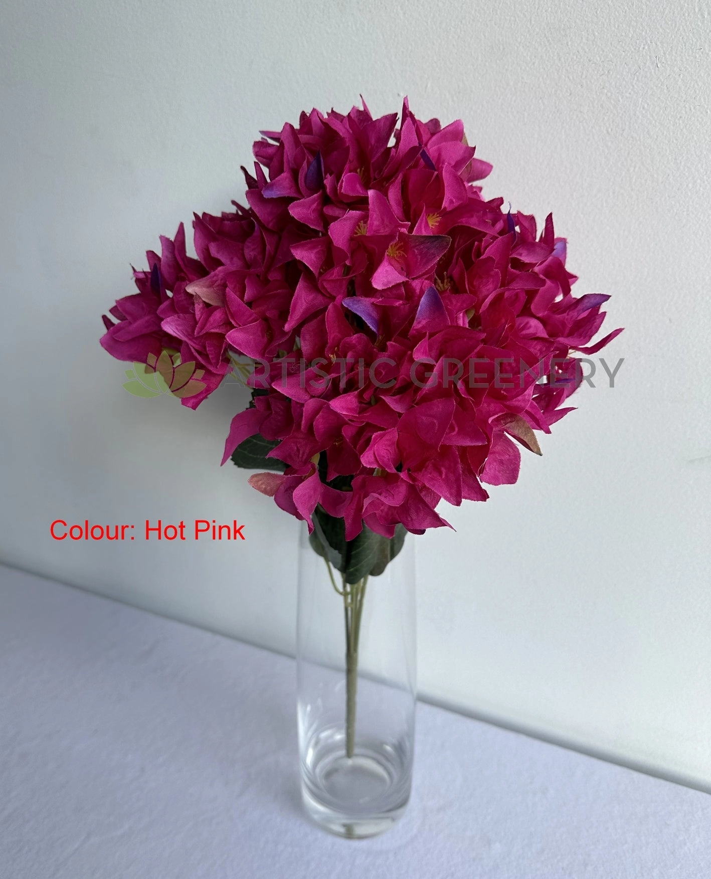 SP0448 Bougainvillea Bunch 48cm Blush / Hot Pink / White