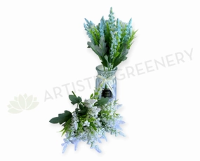 SP0454 Astilbe Bunch 35cm White / Blue indoor houseplants  
