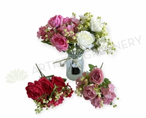 SP0474 Ranunculus Bunch 30cm 4 colours indoor houseplants  