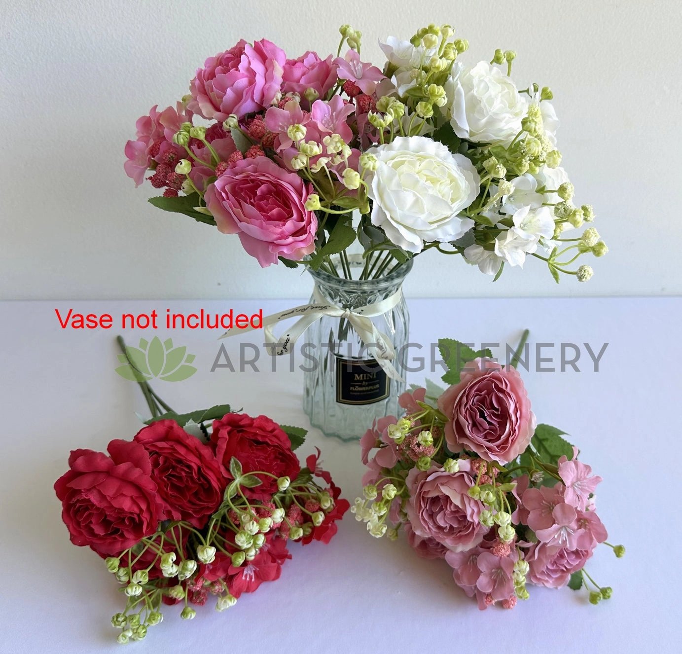 SP0474 Ranunculus Bunch 30cm 4 colours