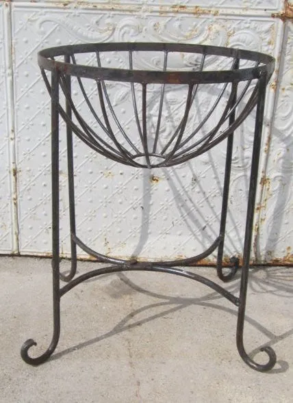 Special Round Heavy Planter dried flower branch  
