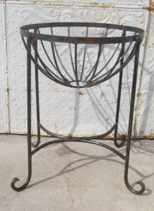 Special Round Heavy Planter dried flower branch  