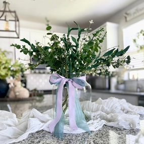 Spring Greenery Bundle xl flower pot  