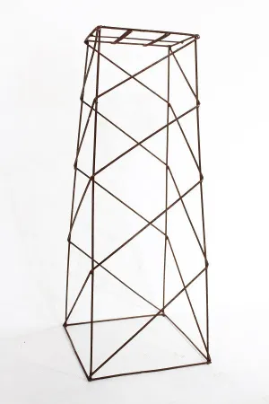 Square Stand dried flower branch  