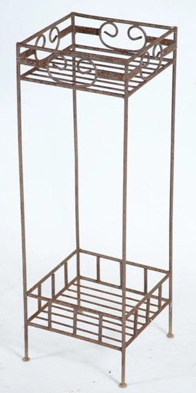 Square 2 Shelf Stand cactus succulent plant  