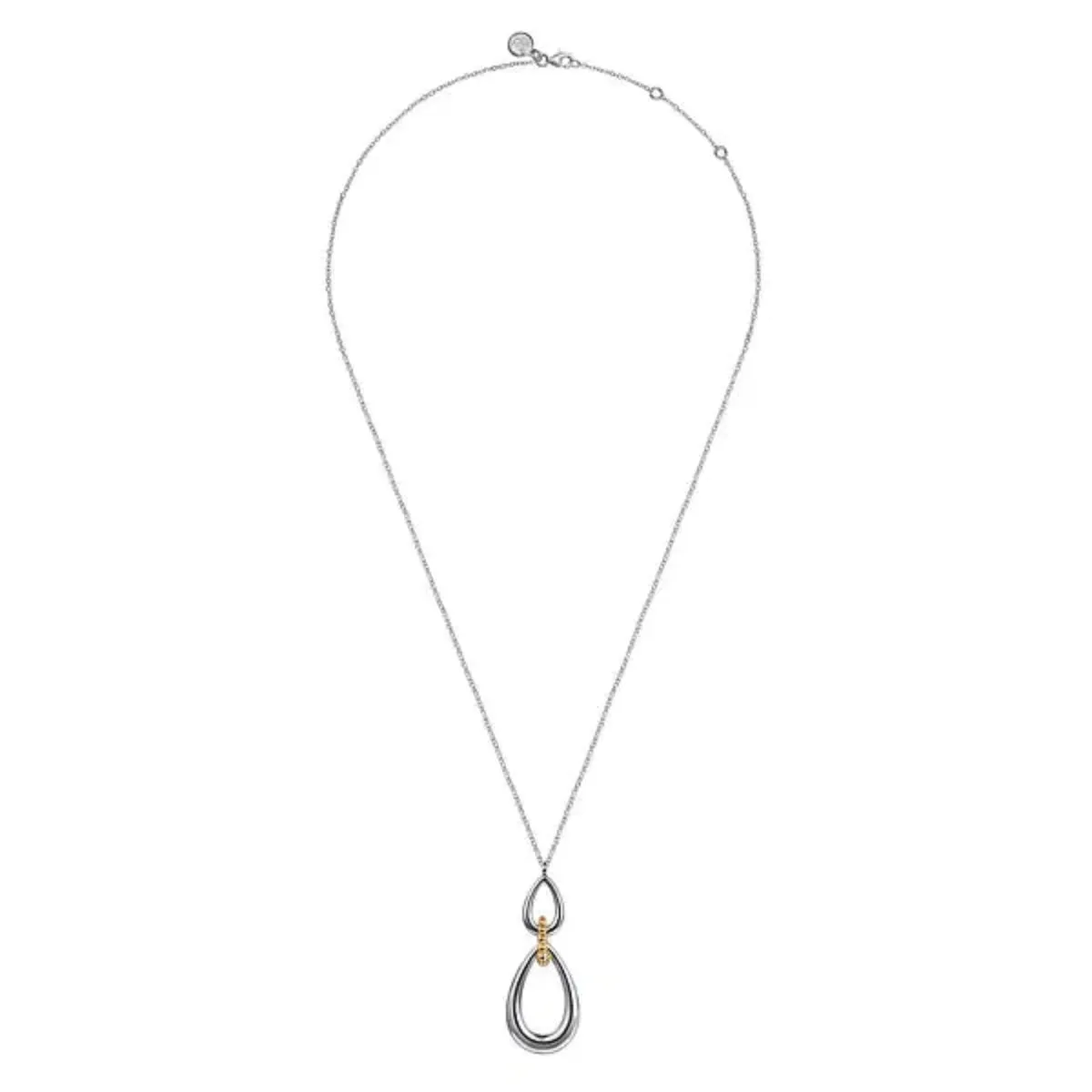 SS 14 Beaded Teardrop Necklace