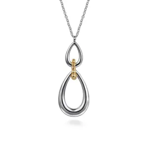 SS 14 Beaded Teardrop Necklace