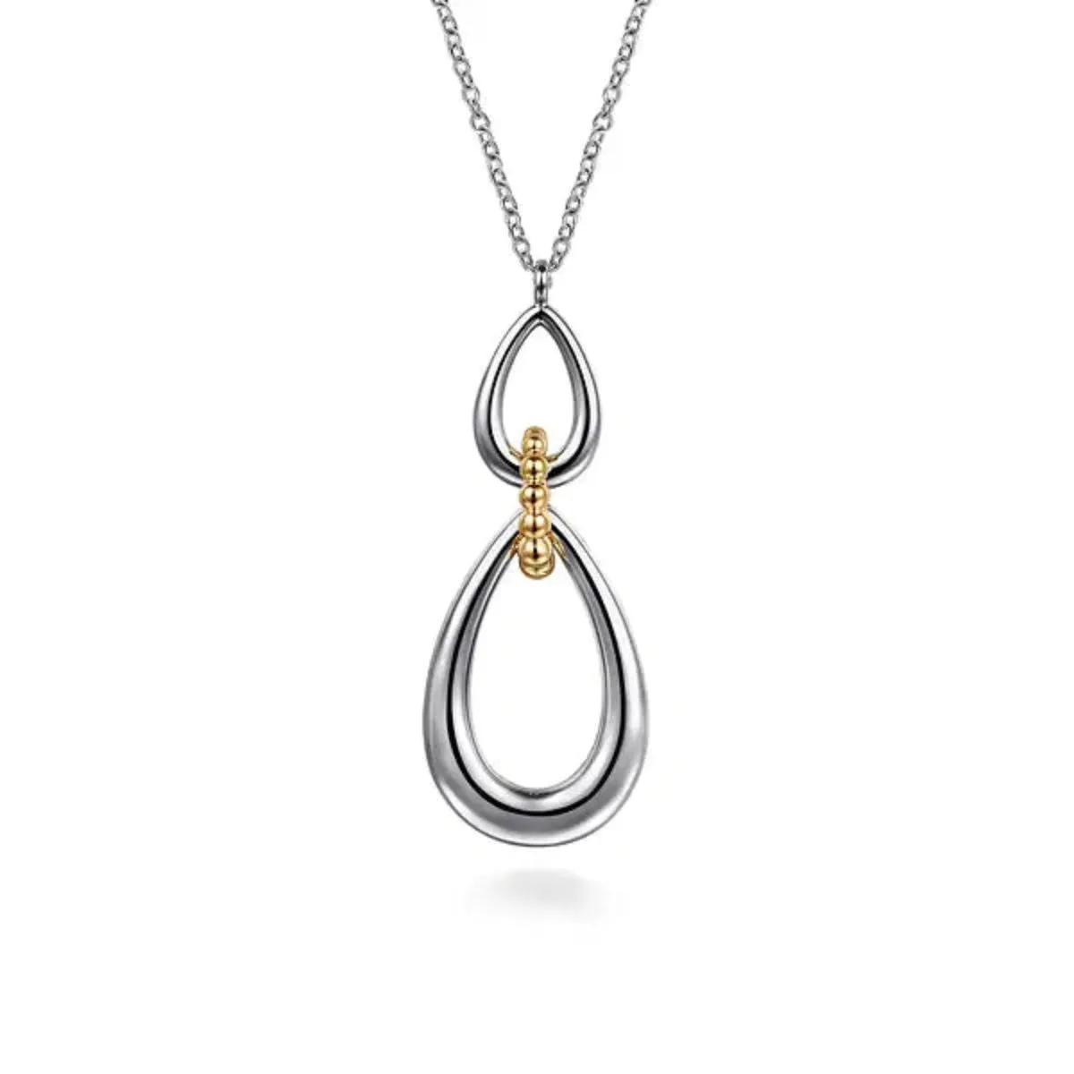 SS 14 Beaded Teardrop Necklace