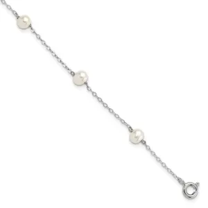 SS 5mm 7" FWP Station Bracelet