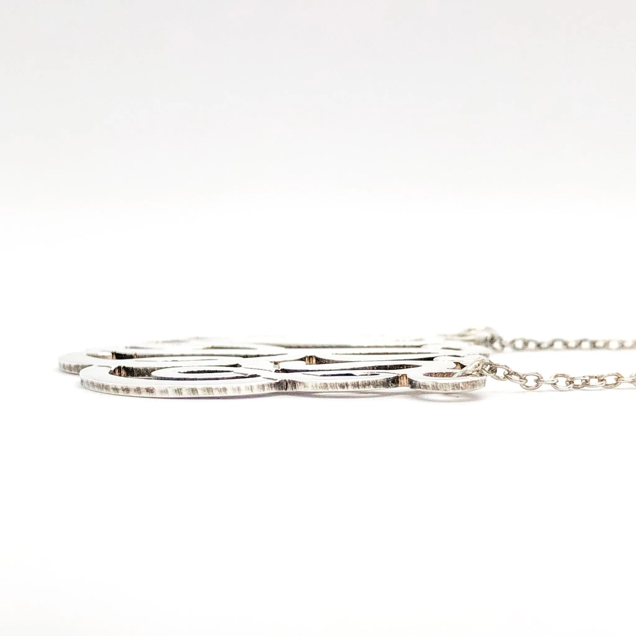 SS Monogram Necklace