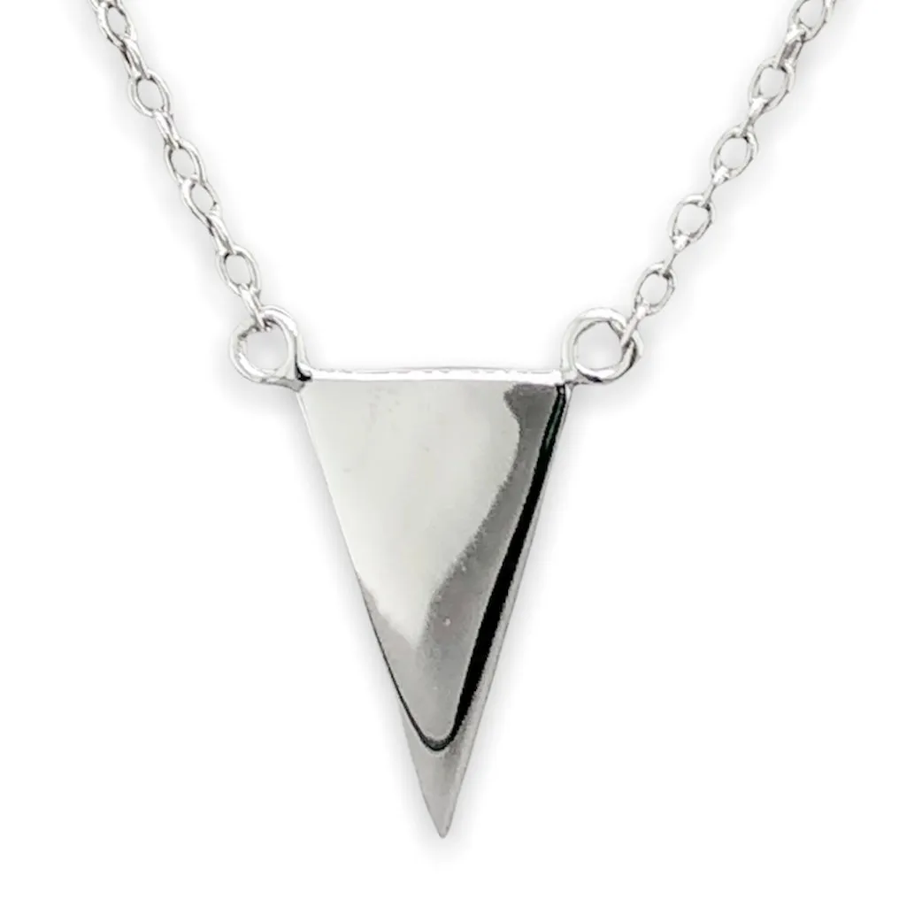 SS Triangle Necklace