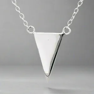 SS Triangle Necklace