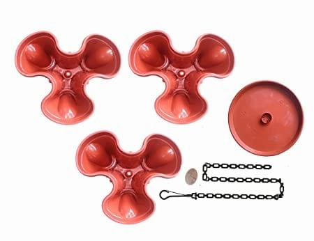 Stack a Hanging Set (3 pot   1 Drip Tray   1 Chain Set)