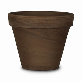 Standard Pot Dark Basalt Clay plant seeds  