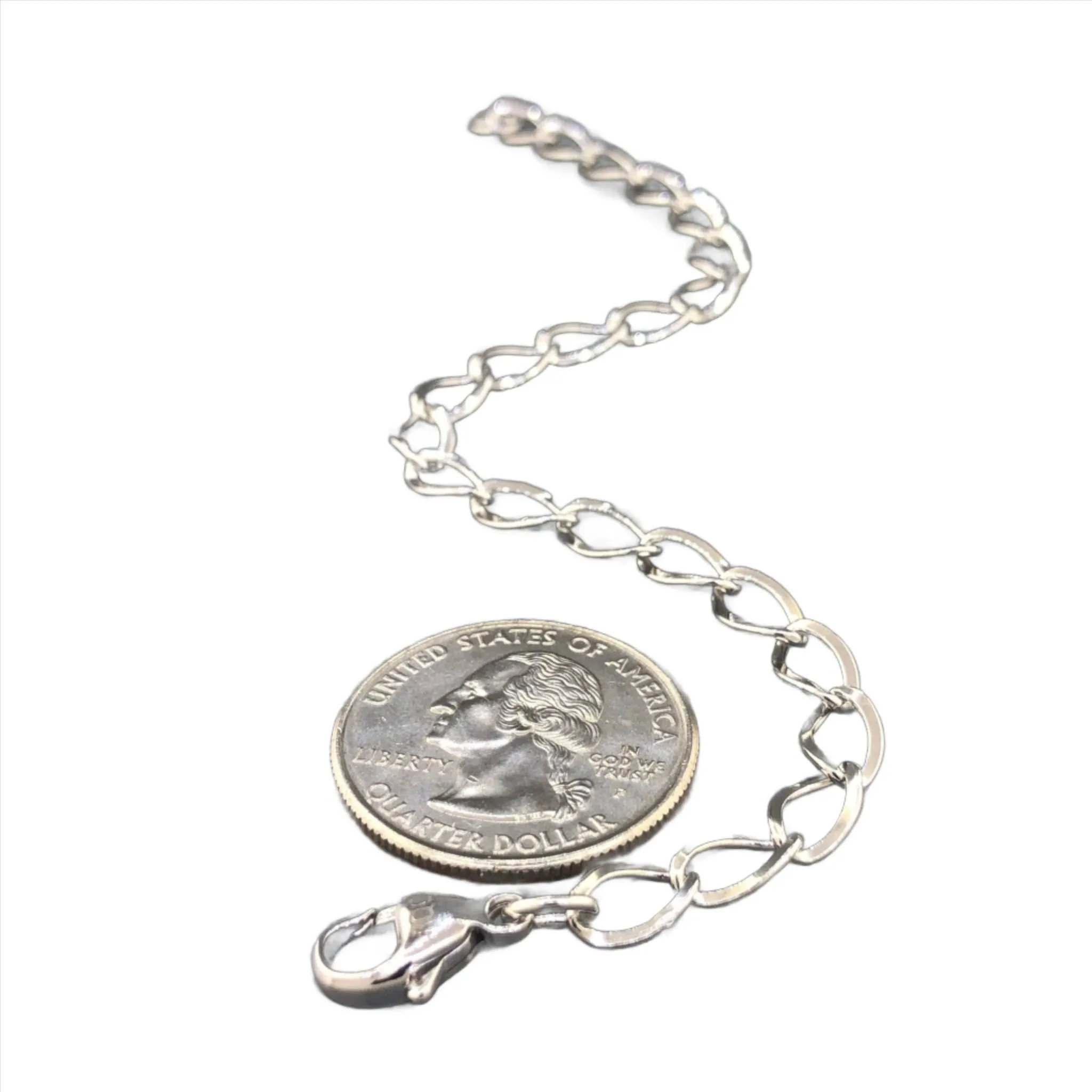 Sterling Silver 7" Inch Charm Bracelet