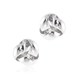 Sterling Silver Knot Earrings