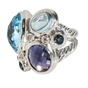 Sterling Silver  Mosaic Ring