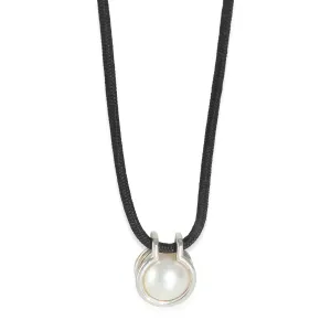 Sterling Silver Pearl HardWear Pendant