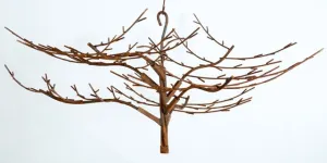 Store Display 6 Branch Hanging Tree dried flower branch  