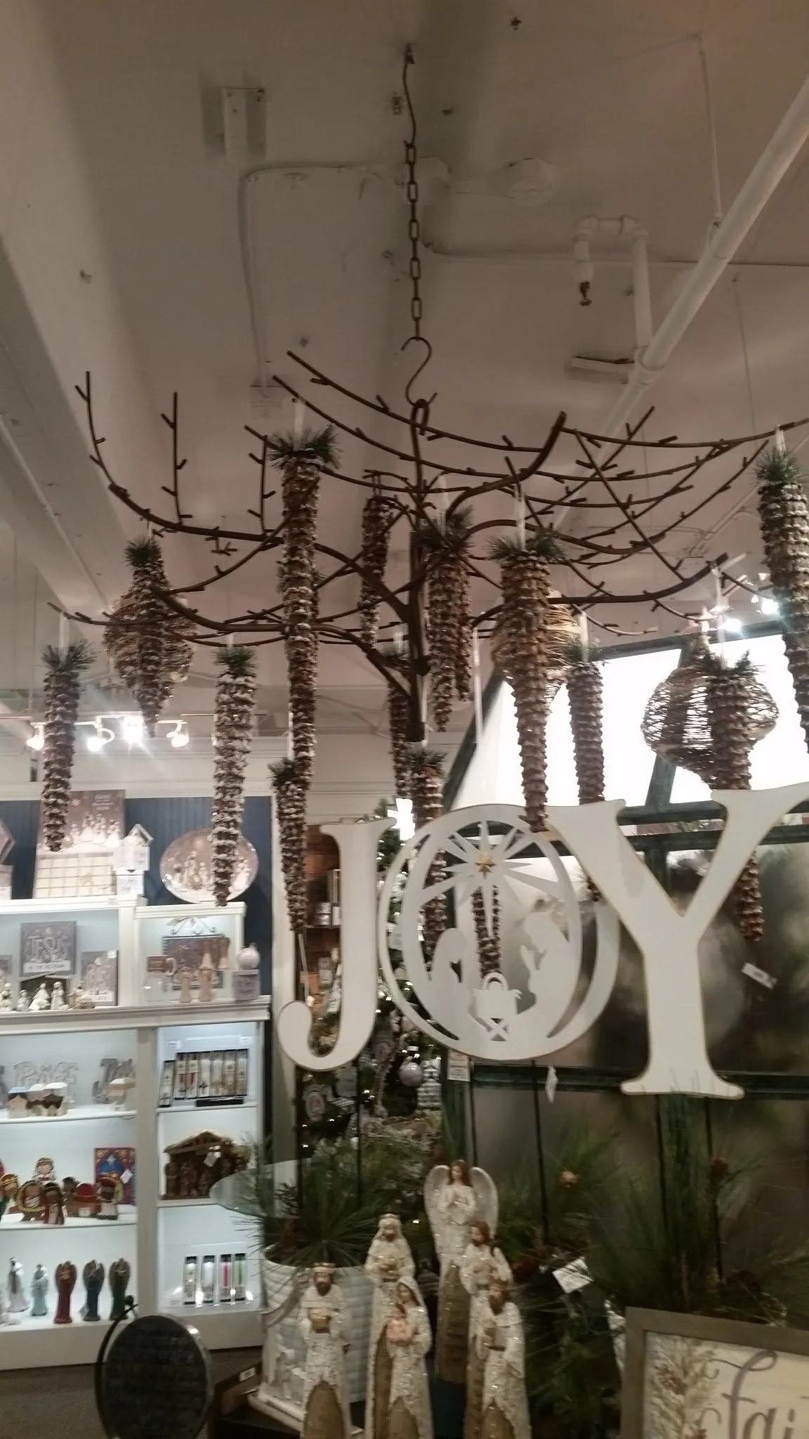 Store Display 6 Branch Hanging Tree