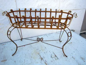 Strap Oval Planter dried flower branch  