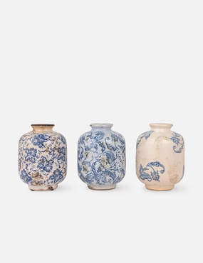 Stratham Decorative Vases (Set of 3) mini ornamental plant  