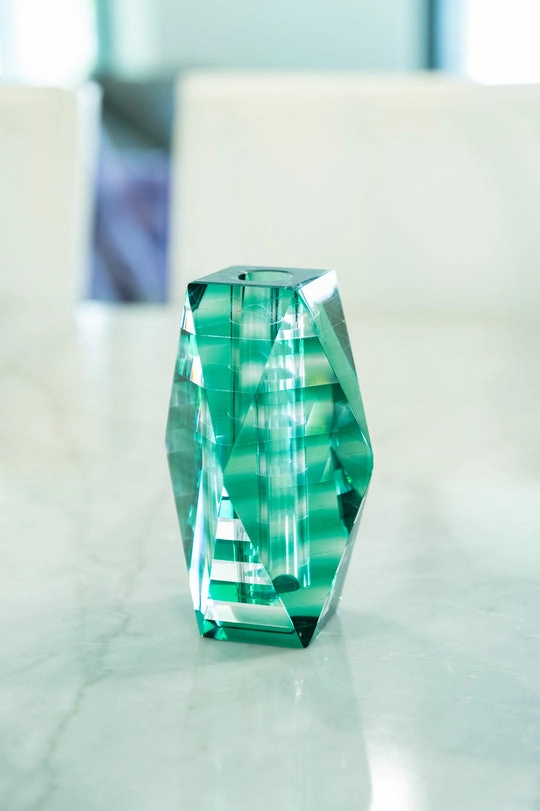 Stripes - Colors Glass Vase