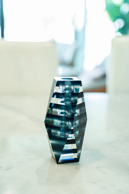 Stripes - Colors Glass Vase
