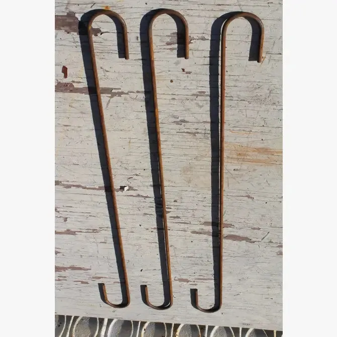 Strong Iron Long S Hooks Hangers Extender dried flower branch  