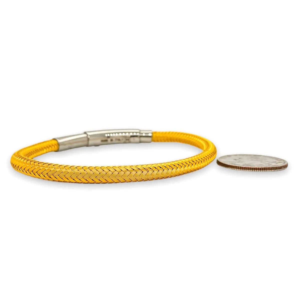 STST Gold Ion Plated 5mm Cable Bracelet