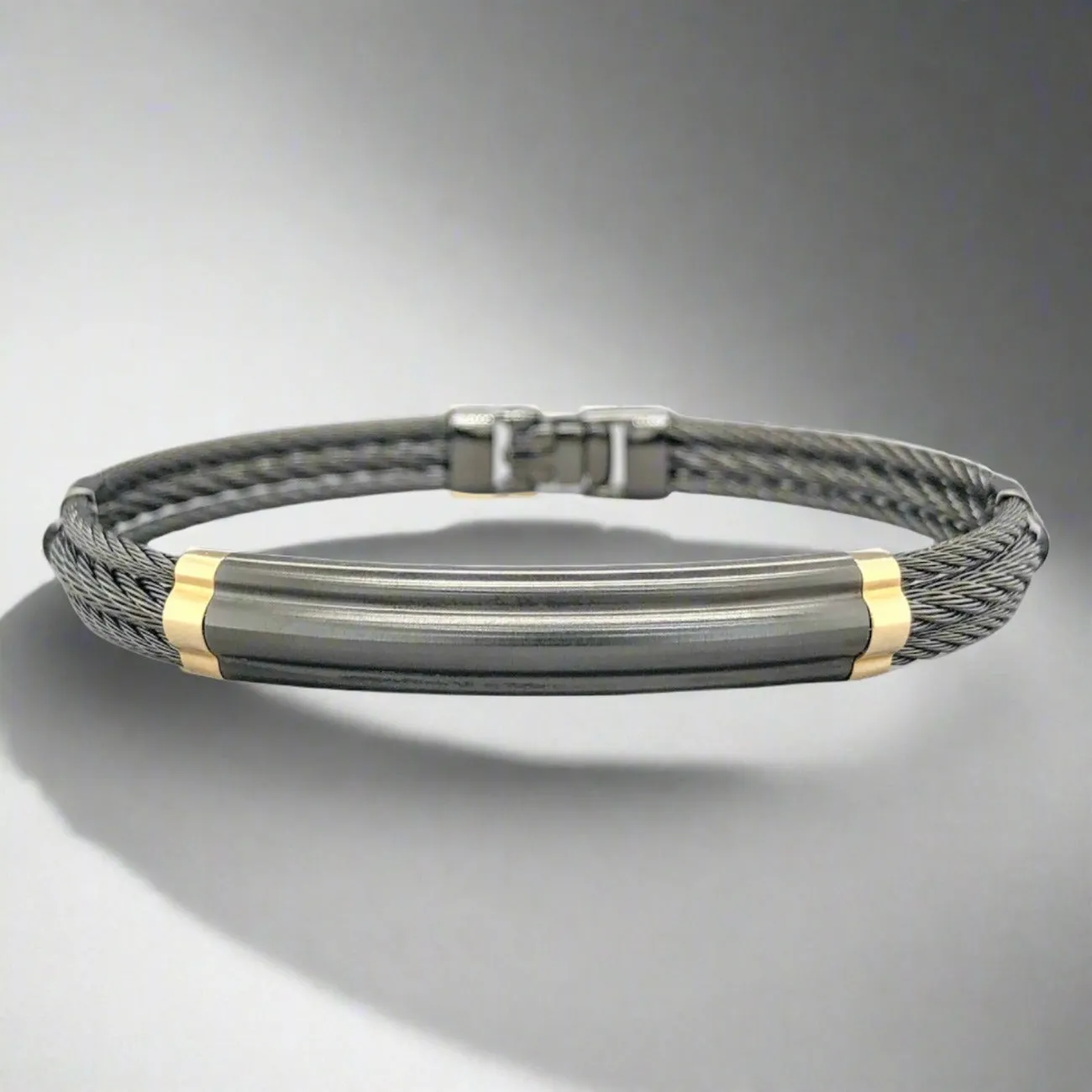 STST Twisted Cable Bracelet