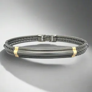 STST Twisted Cable Bracelet